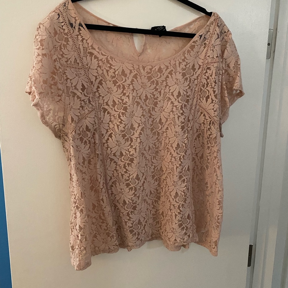 Pink Torrid top